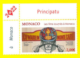 MONACO 2022 Films Shot In Monaco - I'll Be Waiting In Monte Carlo - Set - Unused Stamps