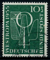 BRD 1955 Nr 217 Gestempelt X7886B2 - Usati