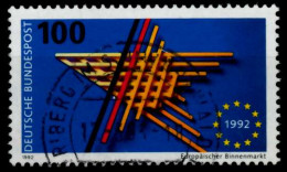 BRD BUND 1992 Nr 1644 Zentrisch Gestempelt X83036A - Used Stamps