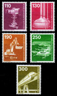 BERLIN DS INDUSTRIE U. TECHNIK Nr 668-672 Postfrisch S5F10DE - Unused Stamps