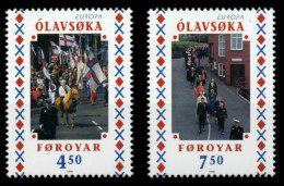 FÄRÖER Nr 338-339 Postfrisch X90E362 - Faroe Islands