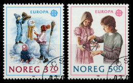 NORWEGEN 1989 Nr 1019-1020 Gestempelt X915DF6 - Gebraucht