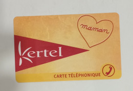 Télécarte Prépayée Kertel Maman (rare) - Otros & Sin Clasificación