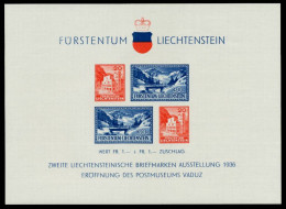 LIECHTENSTEIN Block 2 Postfrisch X6A8B3E - Blocks & Kleinbögen