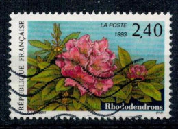 1993 N 2849 FLEUR RHODODENDRON  OBLITERE #234# - Usados