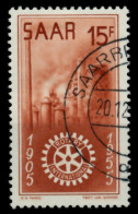 SAARLAND 1955 Nr 358 Gestempelt X6DF9D6 - Gebraucht