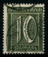 D-REICH INFLA Nr 159b Gestempelt Gepr. X721B82 - Used Stamps