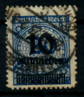 D-REICH INFLA Nr 335BP Gestempelt Gepr. X7247DA - Used Stamps