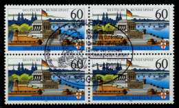 BRD 1992 Nr 1583x Zentrisch Gestempelt VIERERBLOCK X730716 - Used Stamps