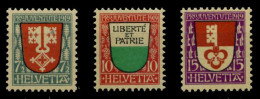 SCHWEIZ PRO JUVENTUTE Nr 149-151 Postfrisch X73CE42 - Unused Stamps