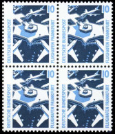 BRD DS SEHENSWÜRDIGKEITEN Nr 1347Au Postfrisch VIERERBL S2D7C5E - Unused Stamps
