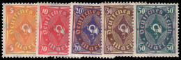 Germany 1922 Values Unmounted Mint. - Ungebraucht