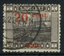 SAARGEBIET LANDS.BILD Nr 74AII Gestempelt X79E18A - Used Stamps