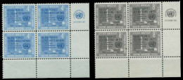 UNO NEW YORK 1960 Nr 90A-91A Postfrisch ECKE-URE X7BFC66 - Otros & Sin Clasificación