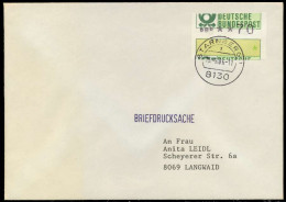 BRD ATM1-070 BRIEF EF STARNBERGER SPRINGER X7E21B6 - Timbres De Distributeurs [ATM]