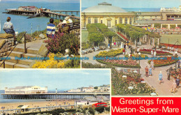 R143599 Greetings From Weston Super Mare. Dennis. Multi View - Mundo