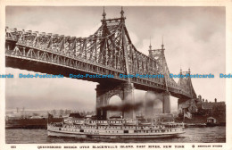 R141712 Queensboro Bridge Over Blackwells Island. East River. New York. American - Mundo