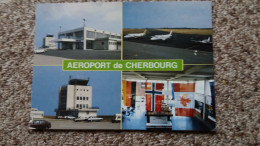 CPM CHERBOURG ET ENVIRONS MANCHE AEROPORT DE MAUPERTUS ED DUBRAY 2001 AVION - Aérodromes