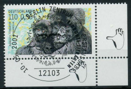 BRD 2001 Nr 2182 ESST Zentrisch Gestempelt ECKE-URE X84CE76 - Used Stamps