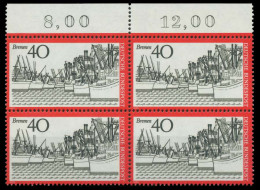 BRD 1973 Nr 789 Postfrisch VIERERBLOCK ORA X850072 - Unused Stamps