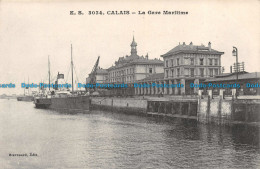 R142627 E. S. 3034. Calais. La Gare Maritime. Stevenard - Monde