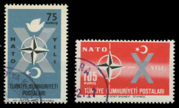 TÜRKEI 1962 Nr 1830-1831 Gestempelt X063C36 - Oblitérés