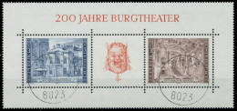 ÖSTERREICH BLOCK KLEINBOGEN Block 3 Gestempelt X2EE416 - Blocks & Sheetlets & Panes