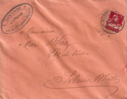 Motiv Brief  "Charpilloz-Marti, Horlogerie, Bévilard"  (Rollenfrankatur)       1927 - Storia Postale