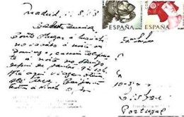 Spain & Marcofilia, Madrid, El Fenix, Calle Alcalá Y Avda. José Antonio, Lisboa 1958 (22) - Cartas & Documentos