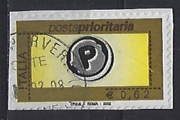 Italy 2002  Prioritatspost  (o) Mi.2804 I - 2001-10: Usati