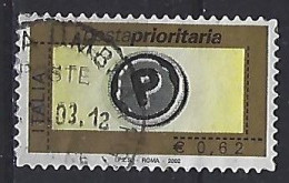 Italy 2002  Prioritatspost  (o) Mi.2804 I - 2001-10: Oblitérés