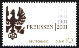 BRD BUND 2001 Nr 2162 Postfrisch SE194E6 - Unused Stamps