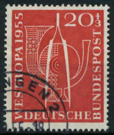 BRD BUND 1955 Nr 218 Gestempelt X3026AA - Gebruikt