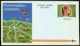 España Spain Espagne 1987 - Sobre Aerograma Edifil 212 Mnh** - 1931-....