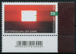 BRD BUND 2019 Nr 3441 Postfrisch ECKE-URE SE28CB6 - Unused Stamps