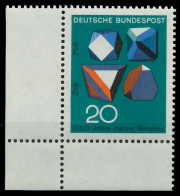 BRD BUND 1968 Nr 547 Postfrisch ECKE-ULI X30DE1A - Unused Stamps