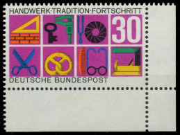 BRD BUND 1968 Nr 553 Postfrisch ECKE-URE X30FE1A - Nuevos