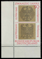 BRD BUND 1969 Nr 585 Postfrisch ECKE-ULI X30FF56 - Unused Stamps