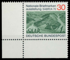 BRD BUND 1970 Nr 619 Postfrisch ECKE-ULI X310042 - Unused Stamps