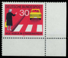 BRD BUND 1971 Nr 673 Postfrisch ECKE-URE X310216 - Unused Stamps