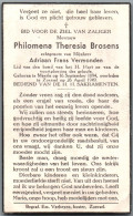 Bidprentje Meerle - Brosens Philomena Theresia (1894-1949) - Devotieprenten