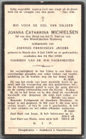 Bidprentje Meerle - Michielsen Joanna Catharina (1869-1936) - Devotion Images