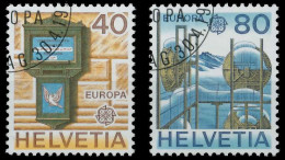 SCHWEIZ 1979 Nr 1154-1155 Gestempelt X58D4CE - Used Stamps