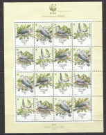 Portugal 1991 - WWF Madeira Pigeon Mini-sheet MNH - Blocks & Kleinbögen