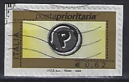 Italy 2003  Prioritatspost  (o) Mi.2804 V - 2001-10: Oblitérés