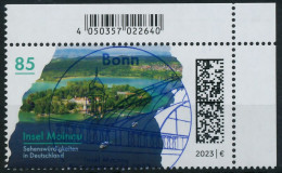 BRD BUND 2023 Nr 3738 ESST Zentrisch Gestempelt ECKE-ORE X599CA6 - Used Stamps