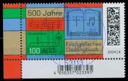 BRD BUND 2024 Nr 3809 ESST Zentrisch Gestempelt ECKE-ULI X723536 - Used Stamps