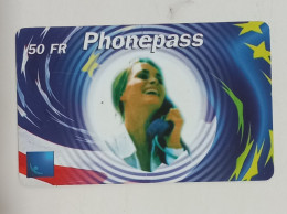 Télécarte Prépayée Phonepass 50FF - Autres & Non Classés