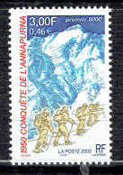 Cinquantenaire De La Conquête De L'Annapurna - Unused Stamps