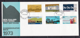 New Zealand - 1973 Anniversaries Commemoratives FDC - FDC